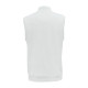 Whitedot Off White Zip Up Without Sleeves Cricket Jumper